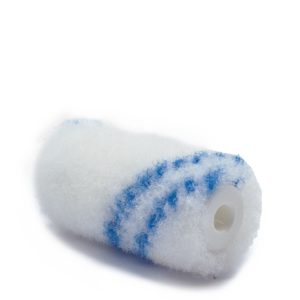 Nylonrol hoogpolig met blauwe draad (18 en 25 cm)
